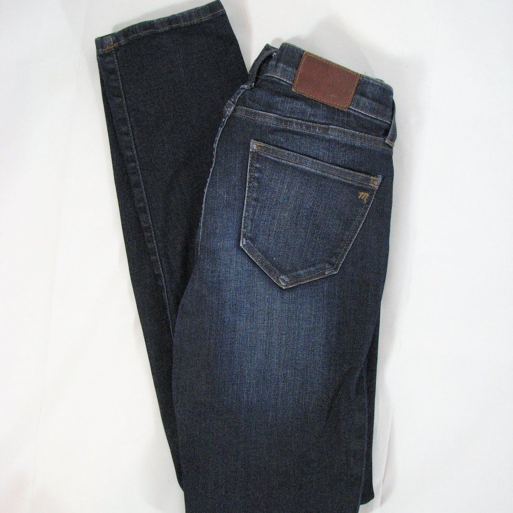 Madewell Alley Straight Blue Jeans Size 25 Women